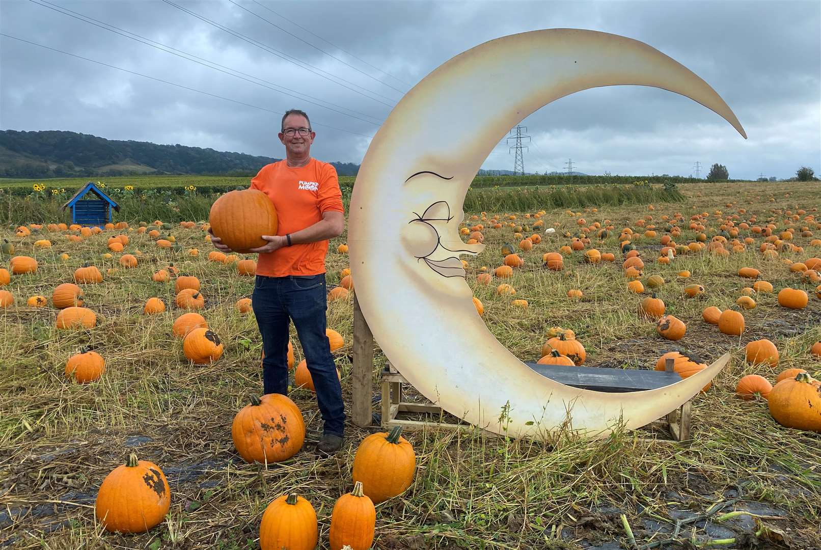 Charles Eckley, 57, has been running Pumpkin Moon since 2016