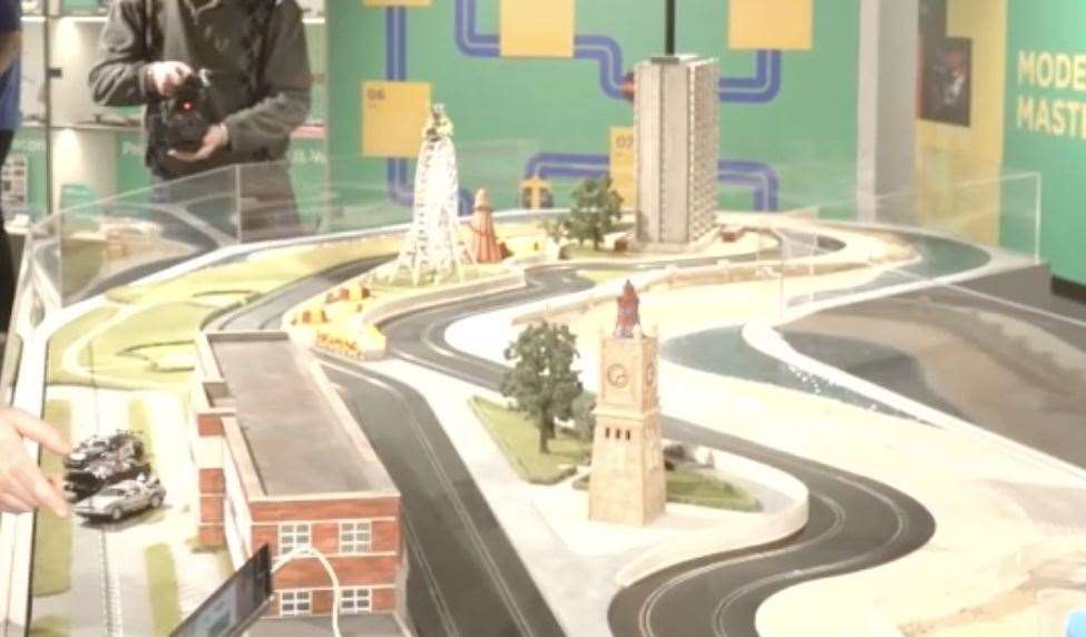 A miniature Margate is one of the attractions at WonderWorks
