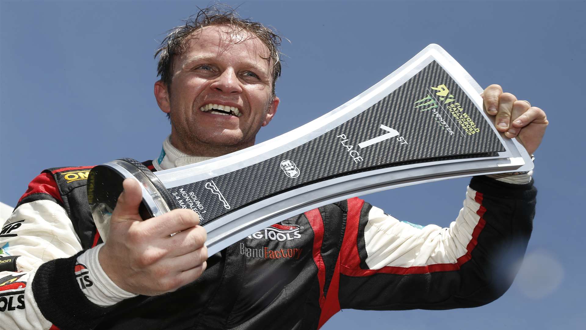 Everyone will be going to beat Petter Solberg, who won round one. Picture - Lydden Hill Press Office