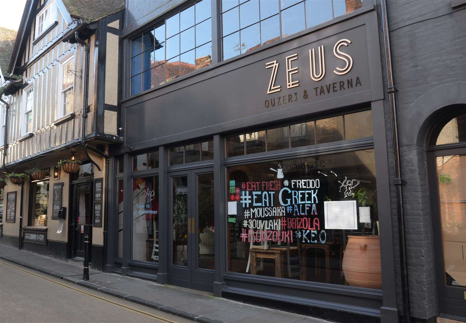 Zeus won't be reopening in Canterbury