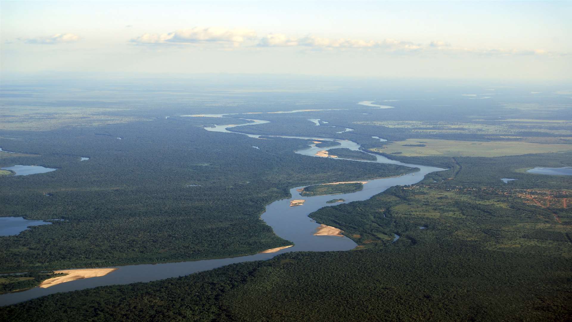 The Rio Negro in the Brazilian Amazon