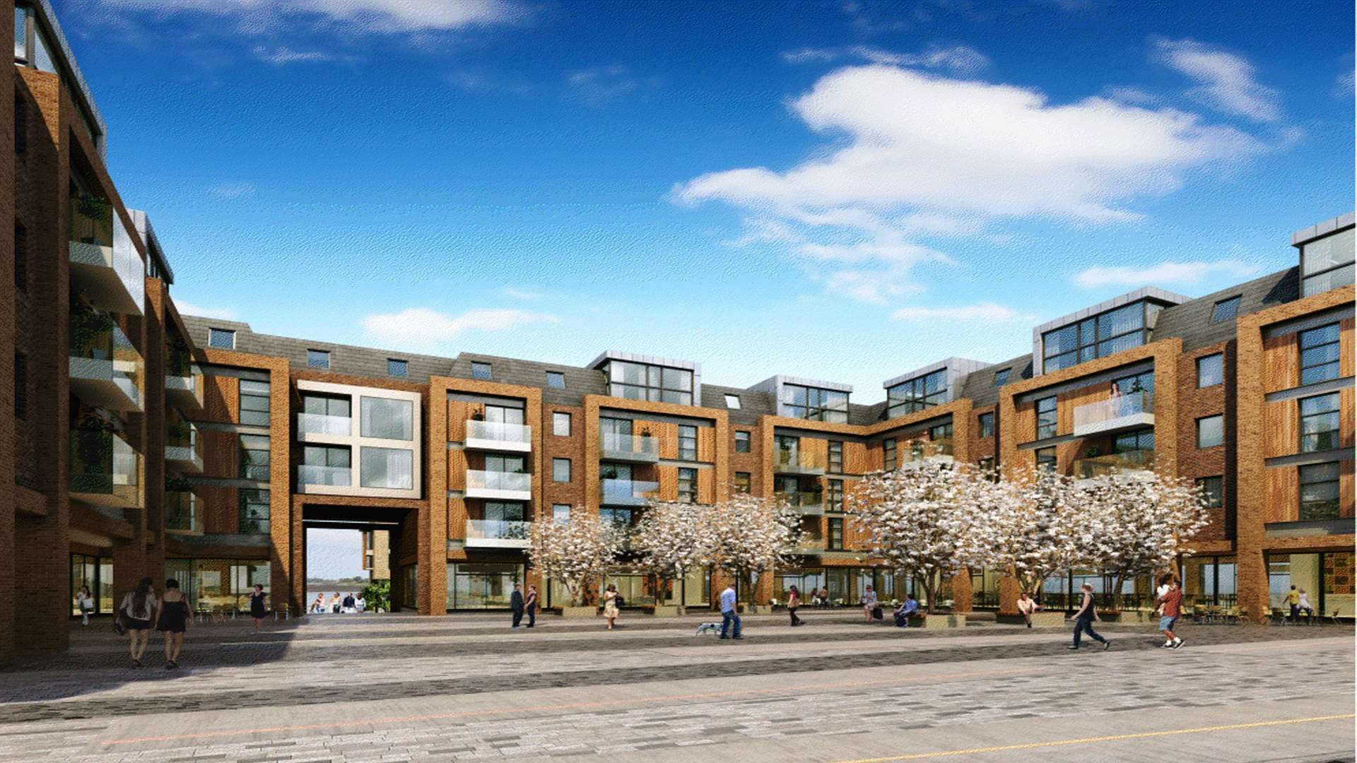How part of the Heritage Quarter will look