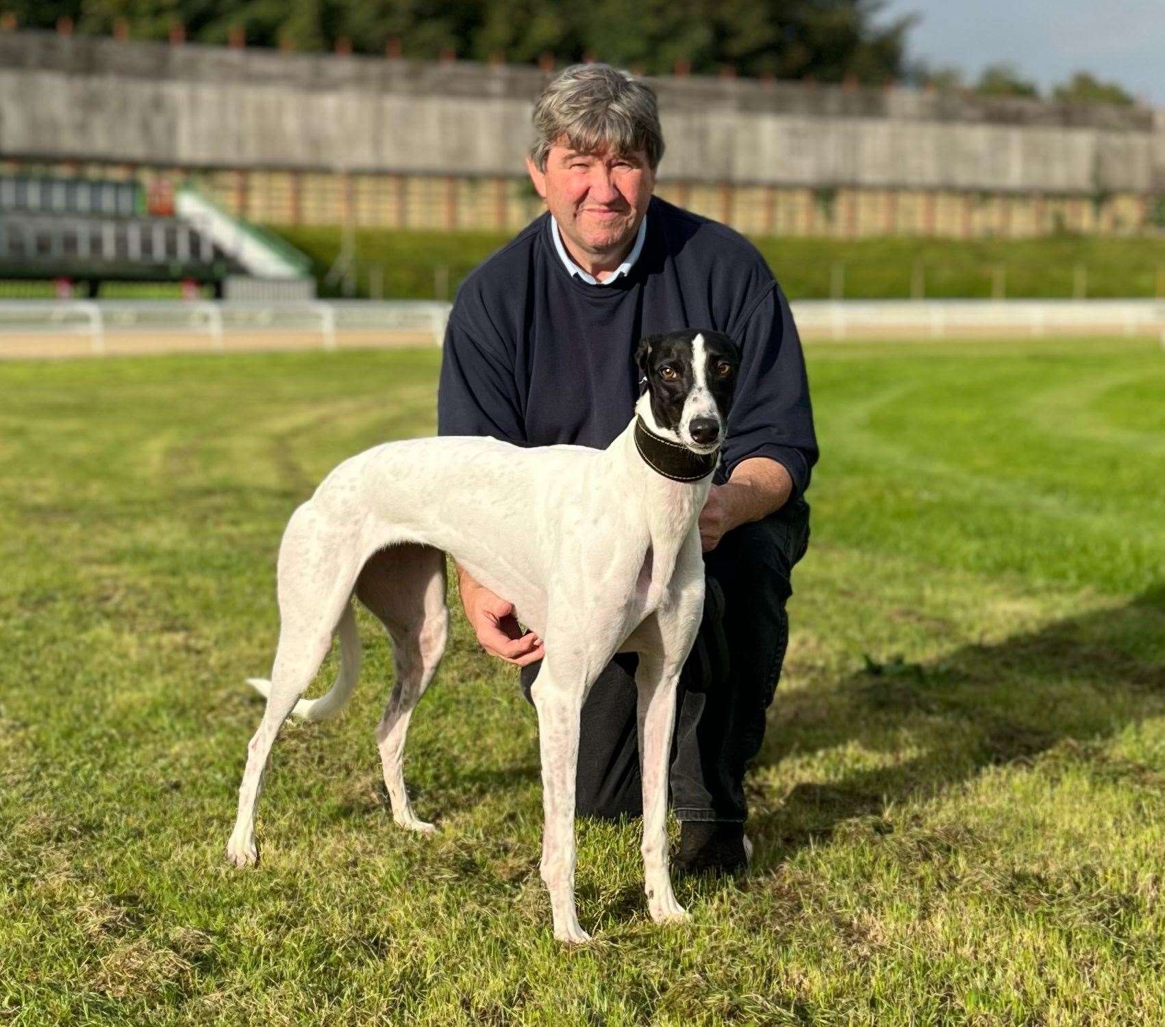 Harvel-based trainer Tony Collett has one more chance to reach next weekend’s Premier Greyhound Racing Kent Derby Final