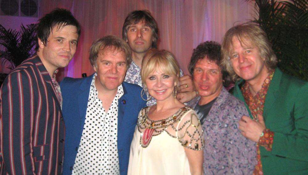 The Overtures, pictured with Lulu