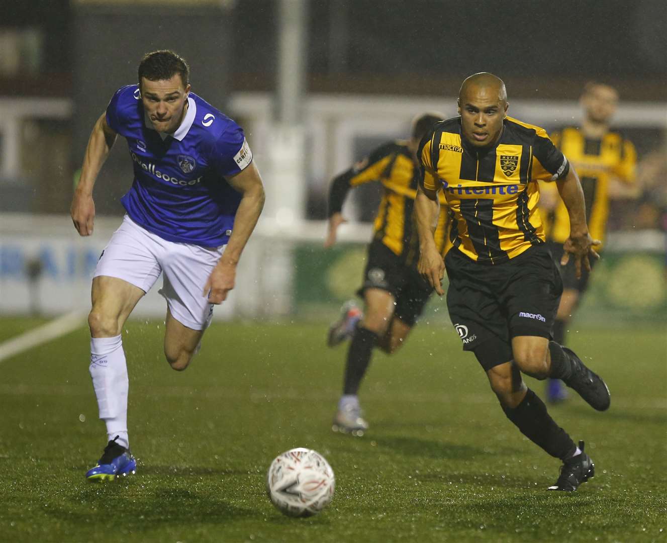 Maidstone reached the FA Cup second round last season, losing to League 2 Oldham Picture: Andy Jones