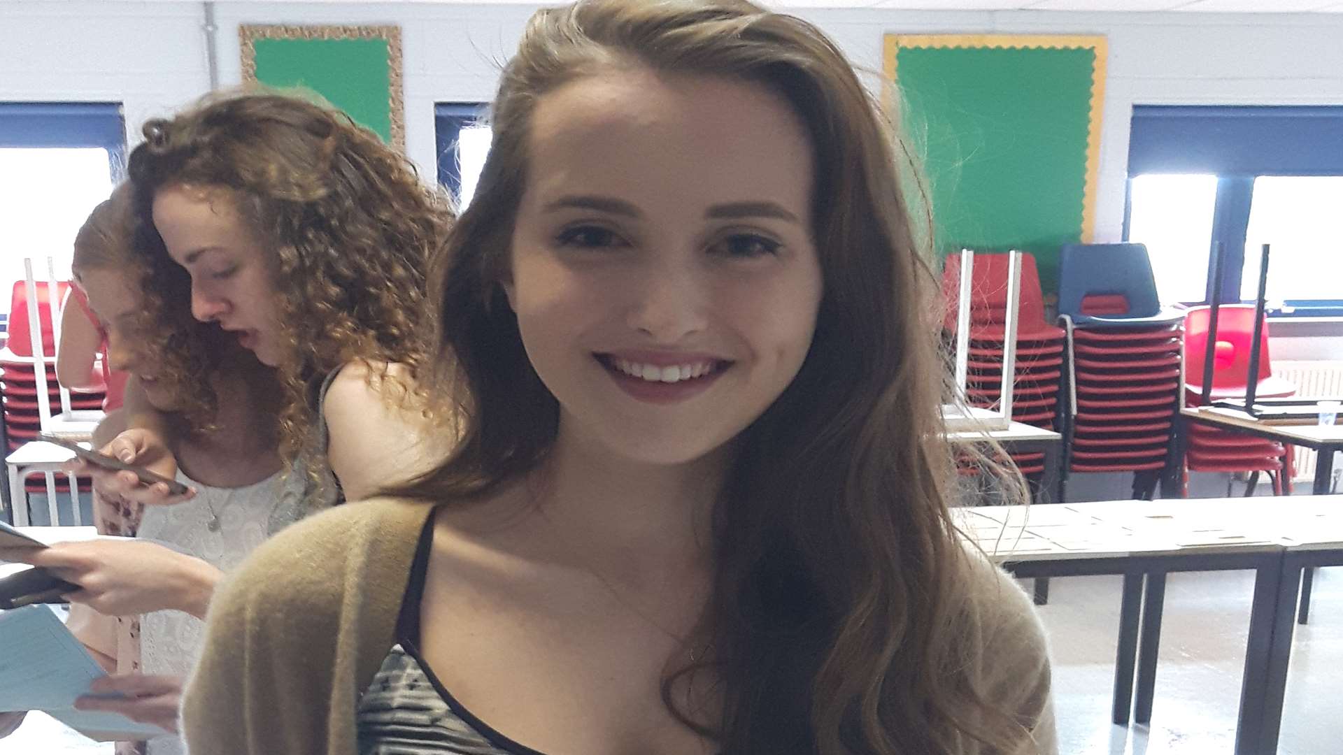 Grace Fox, 18, gained three A grades