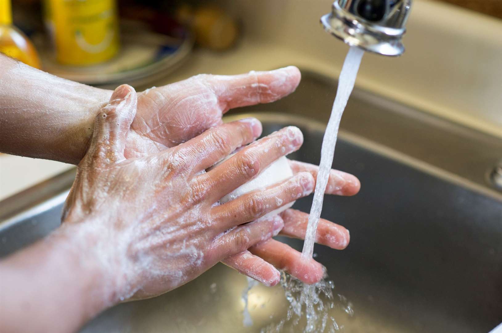 Self-contained toilets would need their own handwashing facilities. Image: Stock photo.