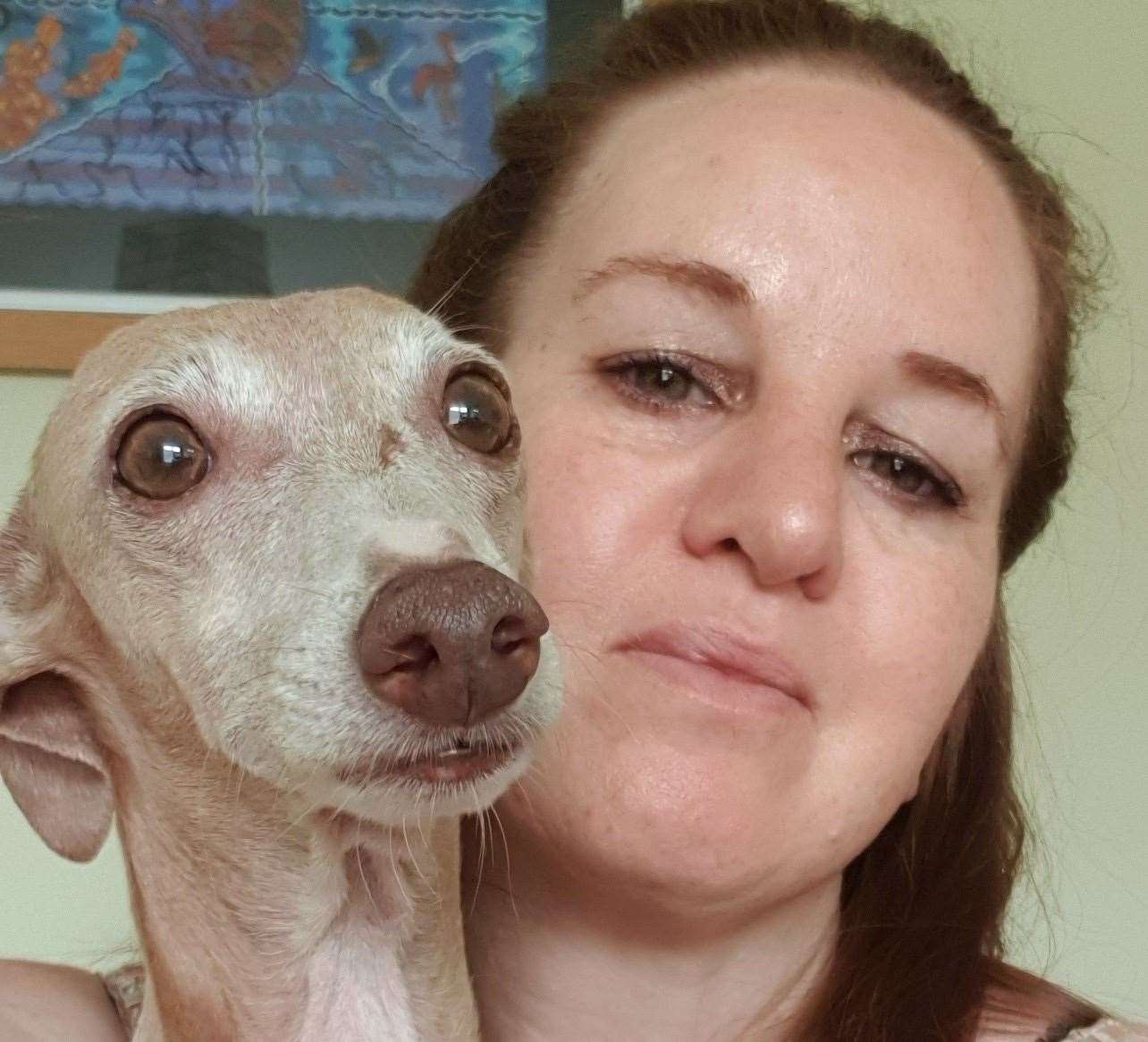 Katie Hawkins said her Italian greyhound Lola became sick in March about the time spraying is carried out