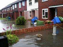 Thirteen homes in Castlemere Avenue, Queenborough, were flooded with raw sewage on Friday, June 11, following the heavy downpour.