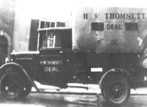 One of the first Thomsett's vehicles
