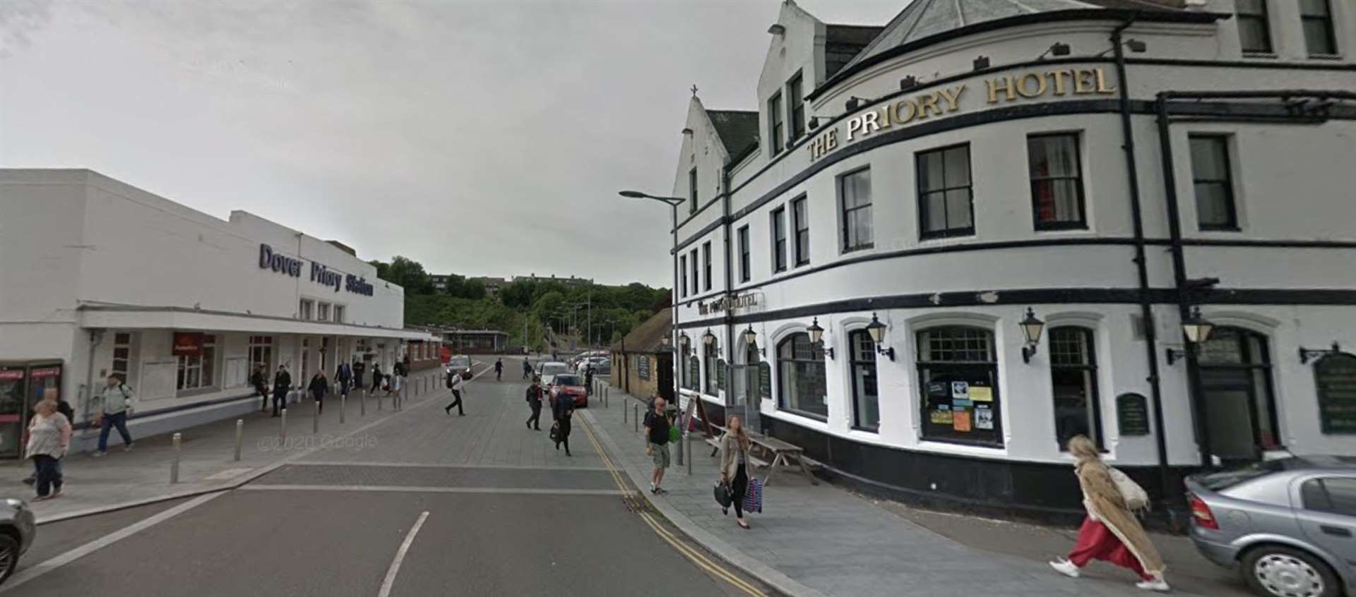 The Priory Hotel public house in Priory Station Approach Road. Picture: Google Street View