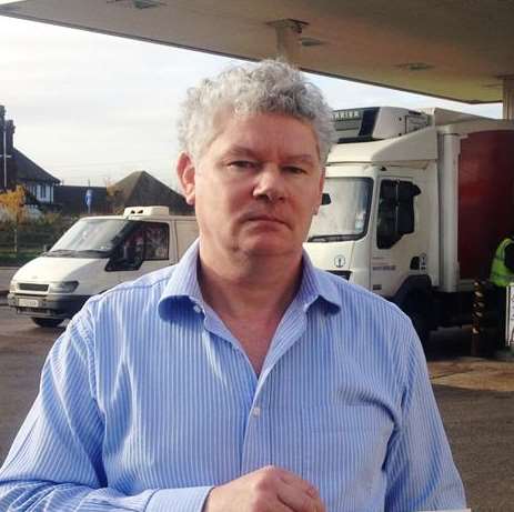 Simon Privett is angry about plans to build a new BP garage opposite his BP garage