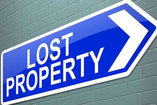Kent Police say you should post messages on Facebook and Twitter if you find lost property