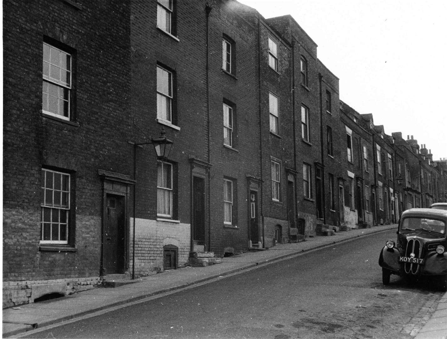 A view showing the rear of the old Rochester's old police station. Picture: Medway Archives and Local Studies Centre