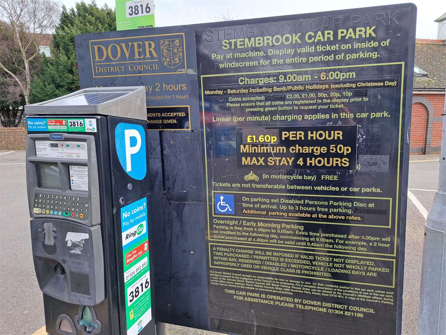 Most parking fees in the Dover district would not go up under the proposals