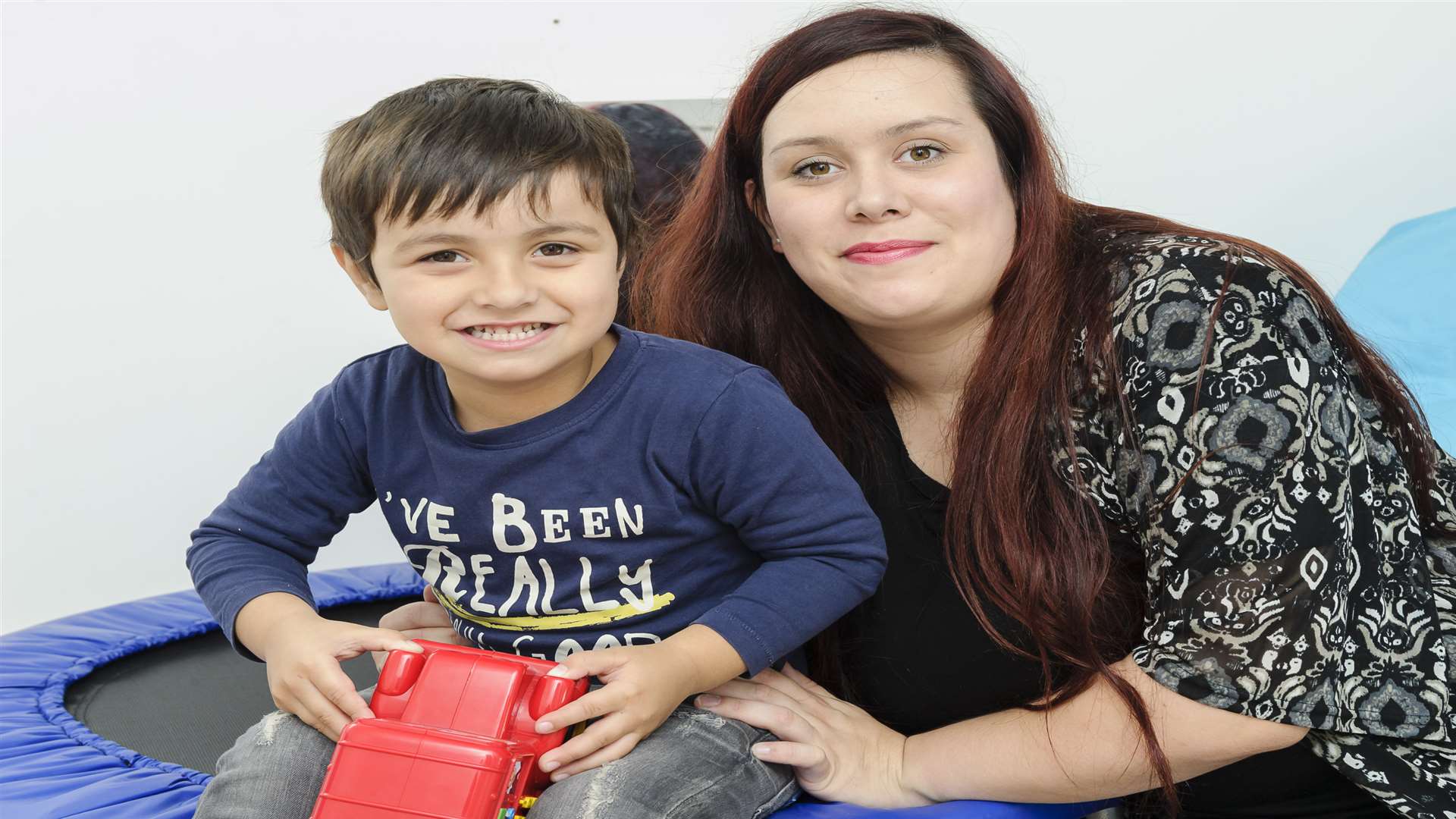 Gemma Bird, of Monk's Court, Maidstone, is raising money to take autistic son Edison Osmani, 3, to America for a programme to improve his communication skills