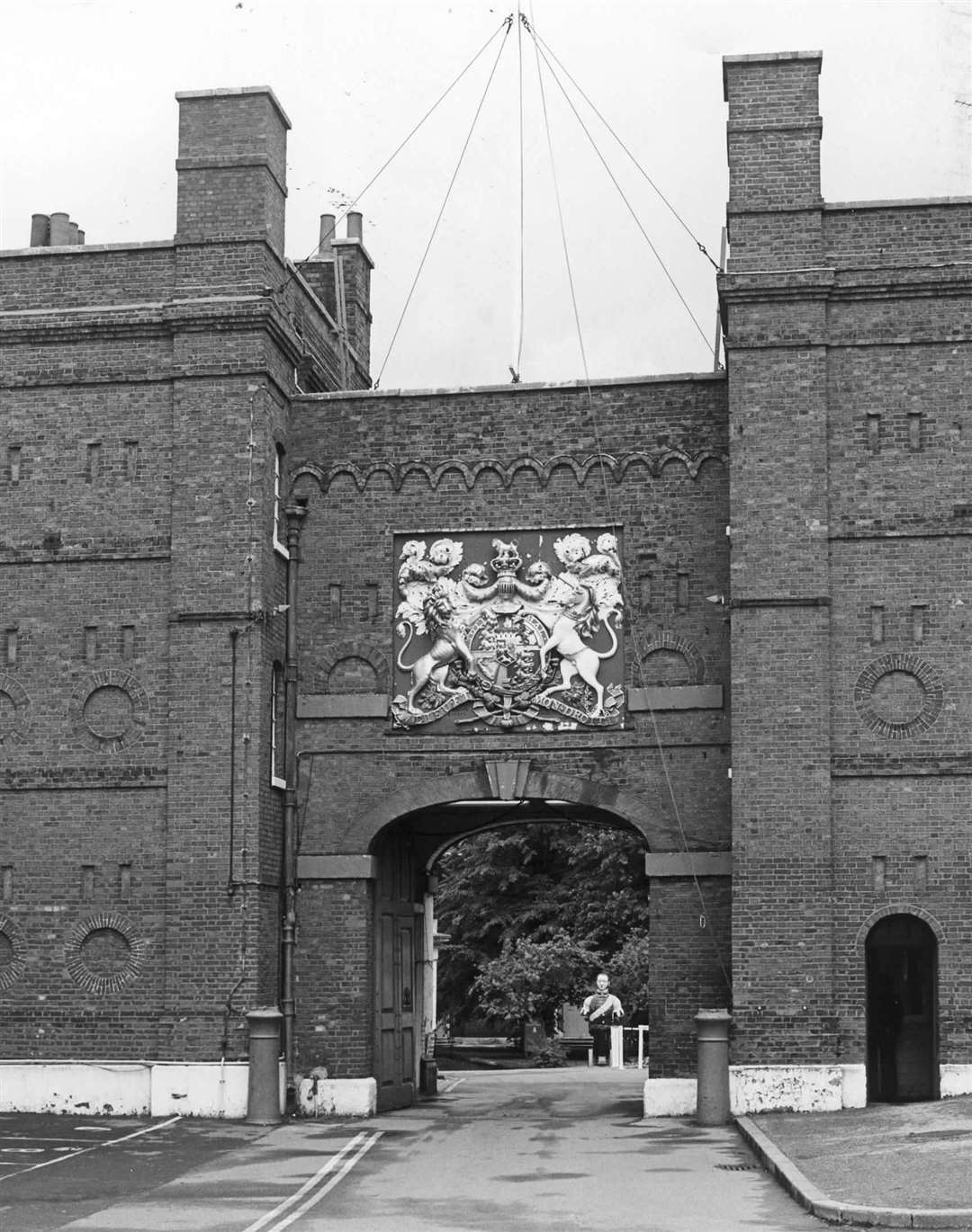 Chatham Historic Dockyard's imposing Main Gate