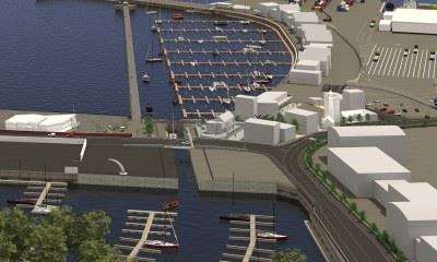 Artist's impression of the marina development. Picture: Port of Dover