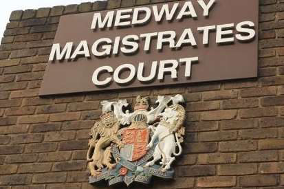 She pleaded guilty at Medway Magistrates' Court.