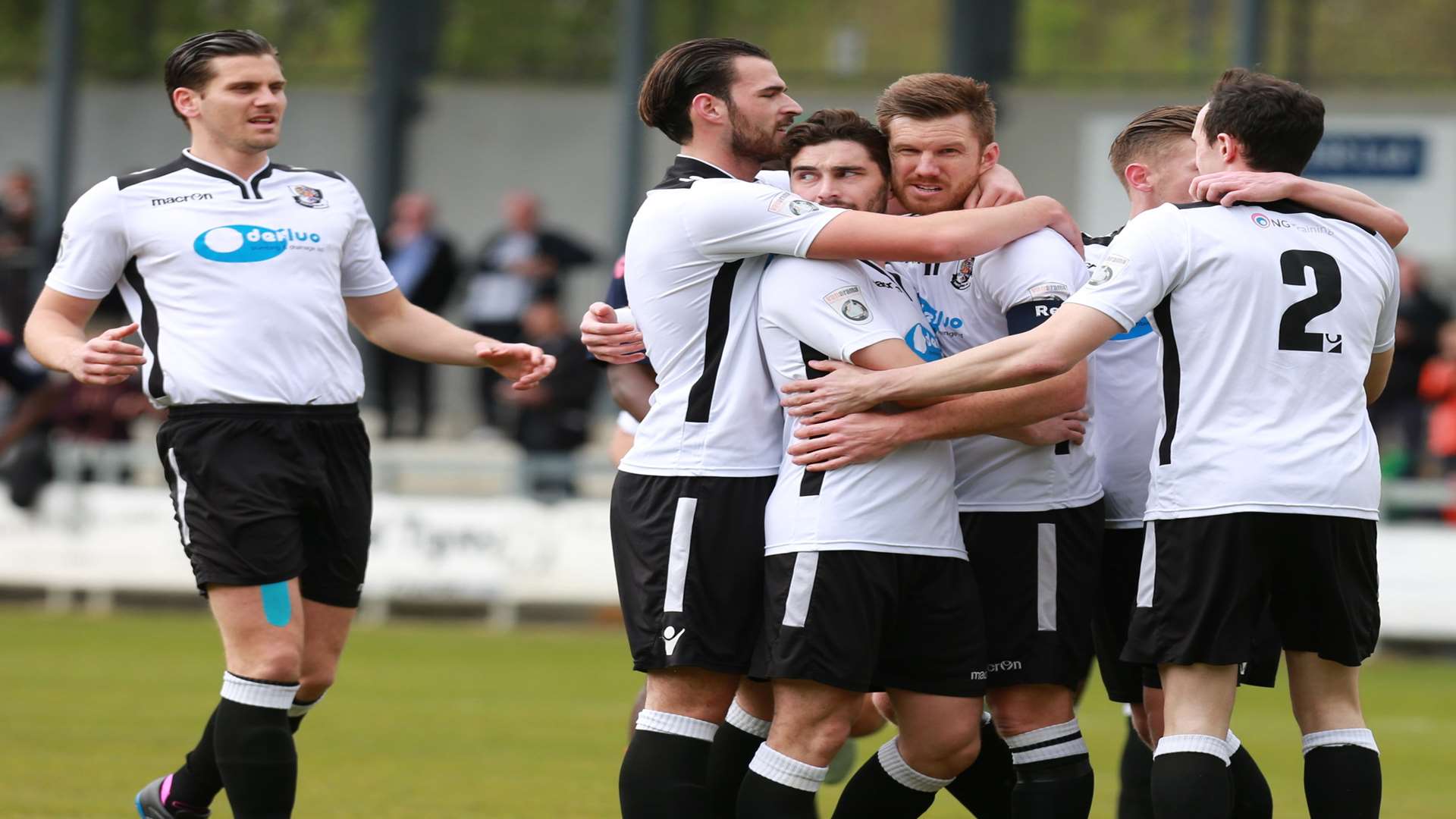 The majority of Dartford players are staying on next season Picture: Matthew Walker