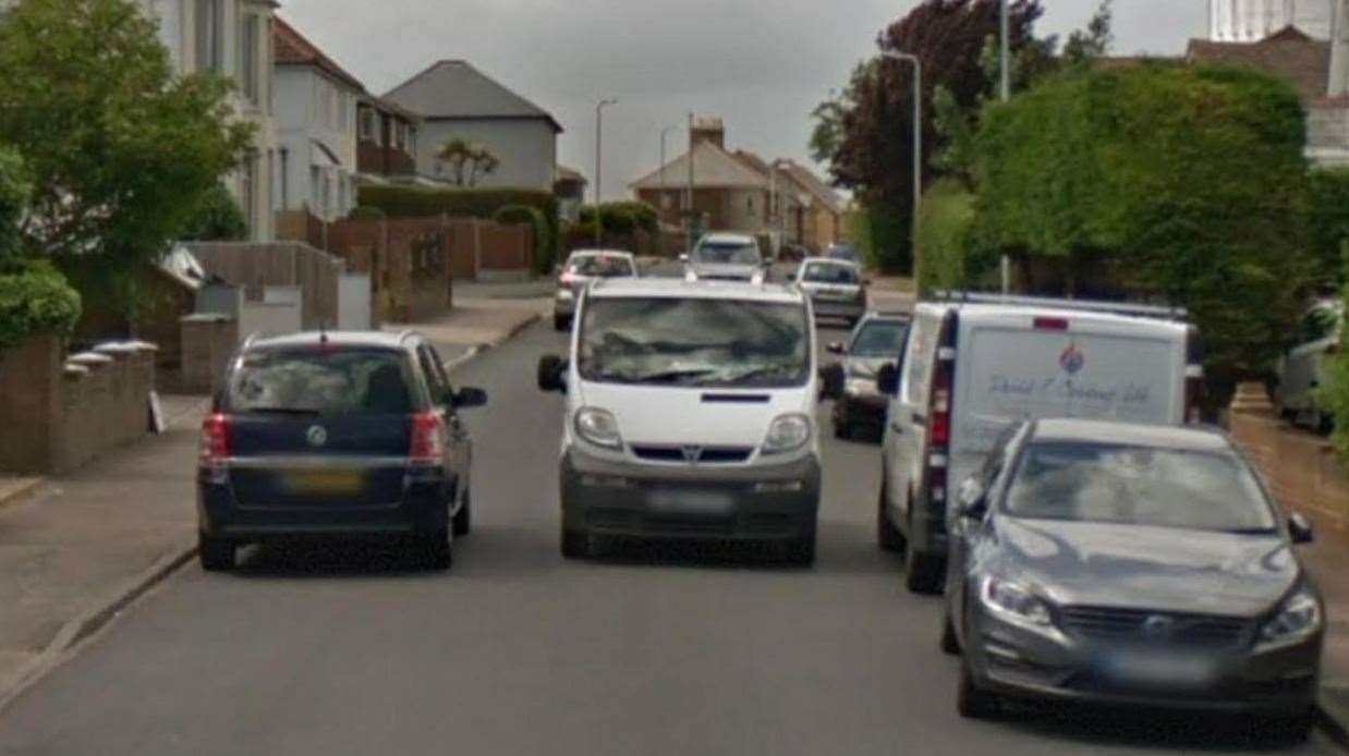 Residents are concerned the traffic in St Richard's Road, Deal is too busy to host a children's home. Picture: Google