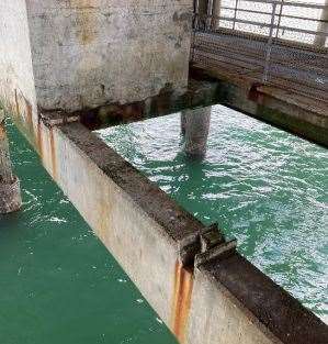 Part of the lower deck of Deal Pier. Picture: Dover District Council