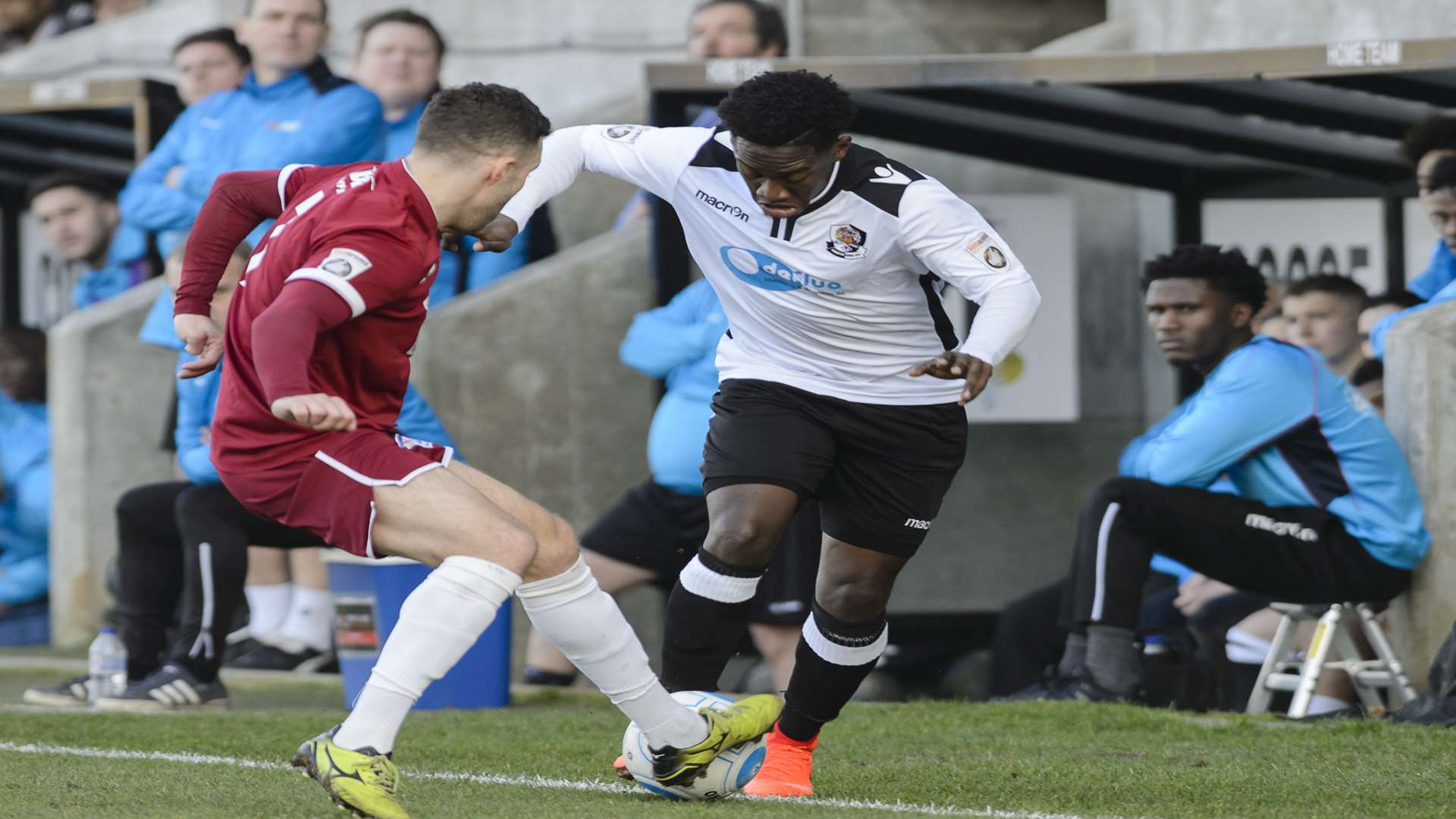 Luke Wanadio left Dartford to sign for Bromley this summer Picture: Andy Payton