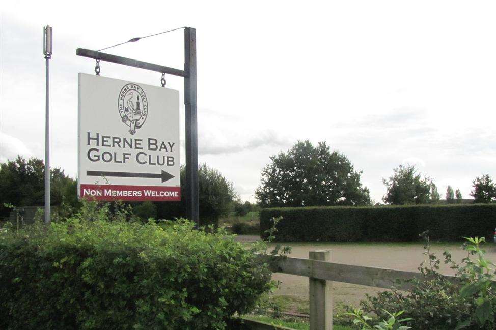 The former Herne Bay Golf Club site