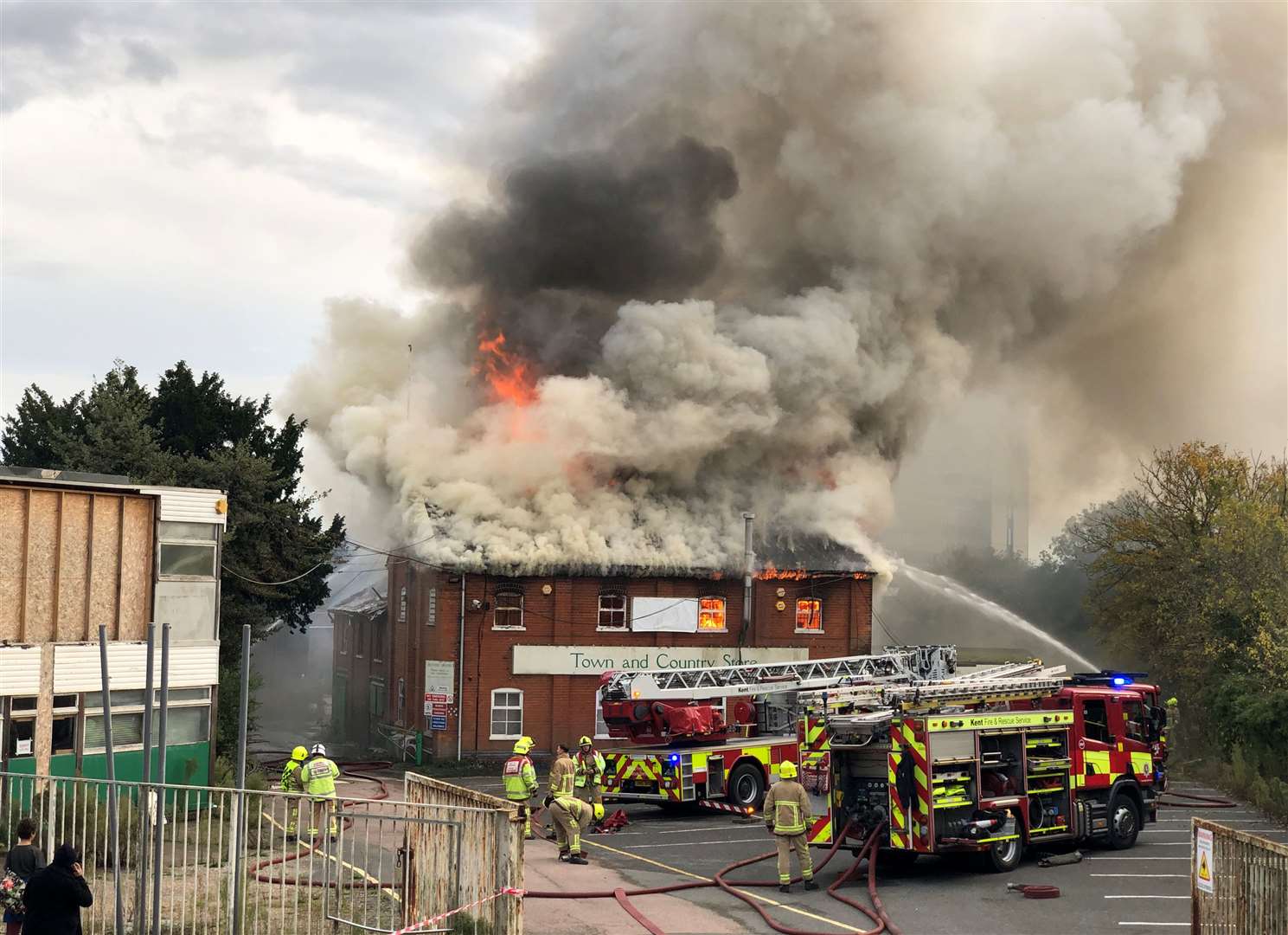 The former Town and Country Store was hit by fire in 2019. Picture: Barry Goodwin