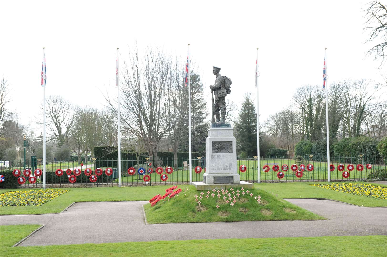 War Memorial, Central Park, Dartford