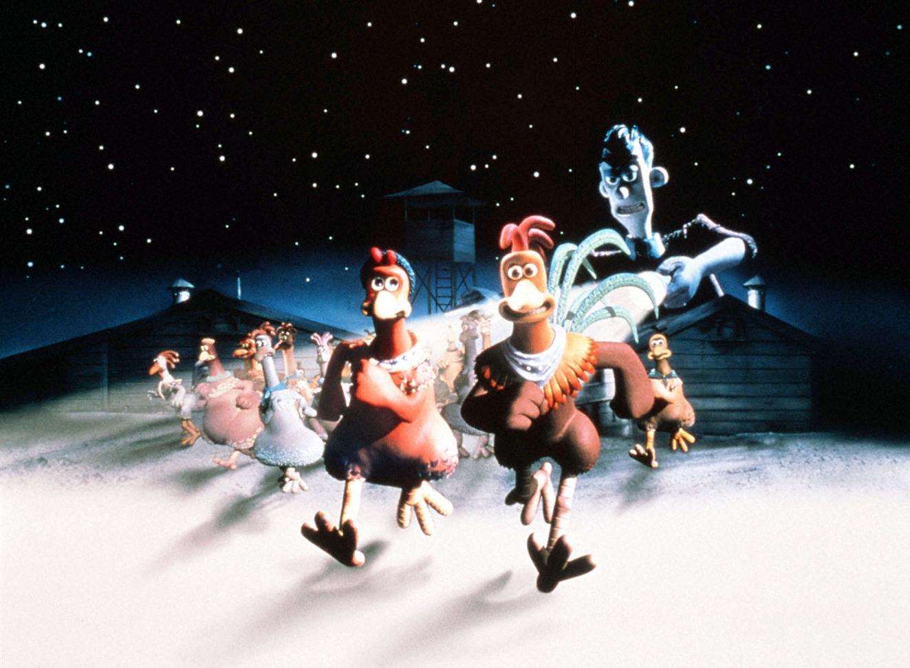 Chicken Run is an animated hommage to the Great Escape