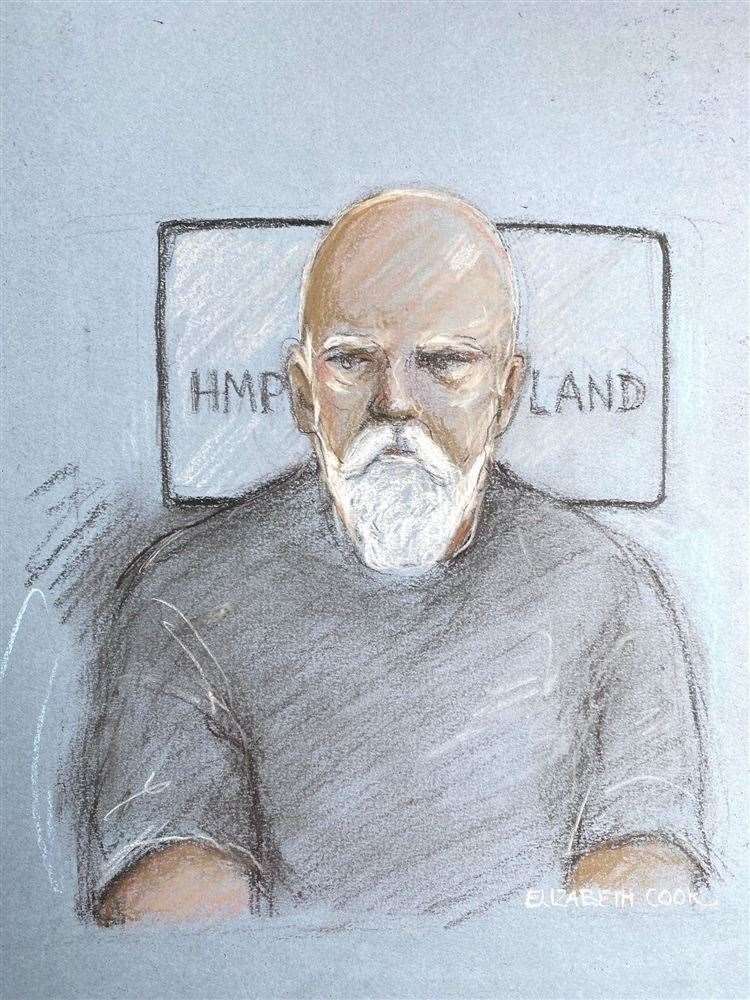 Wayne Couzens, admitted three further indecent exposure charges at the Old Bailey today via video link from HMP Frankland. Picture: Elizabeth Cook/PA