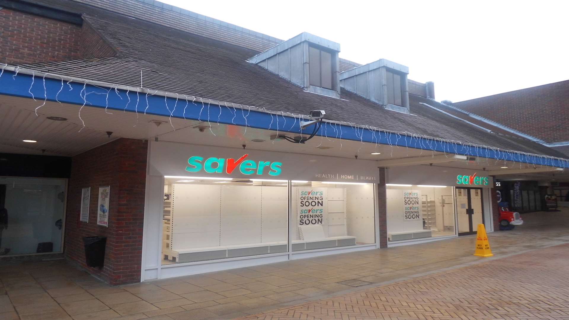 Savers is due to open soon at the shopping centre