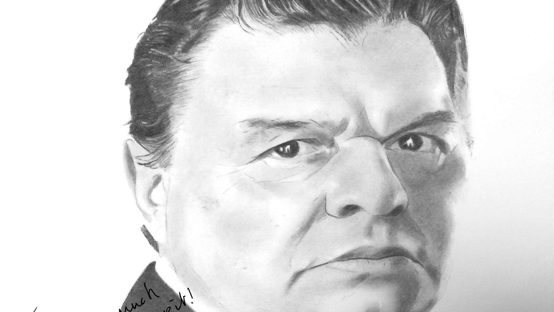 Gravesend panto star Jamie Foreman was delighted with Jay's sketch