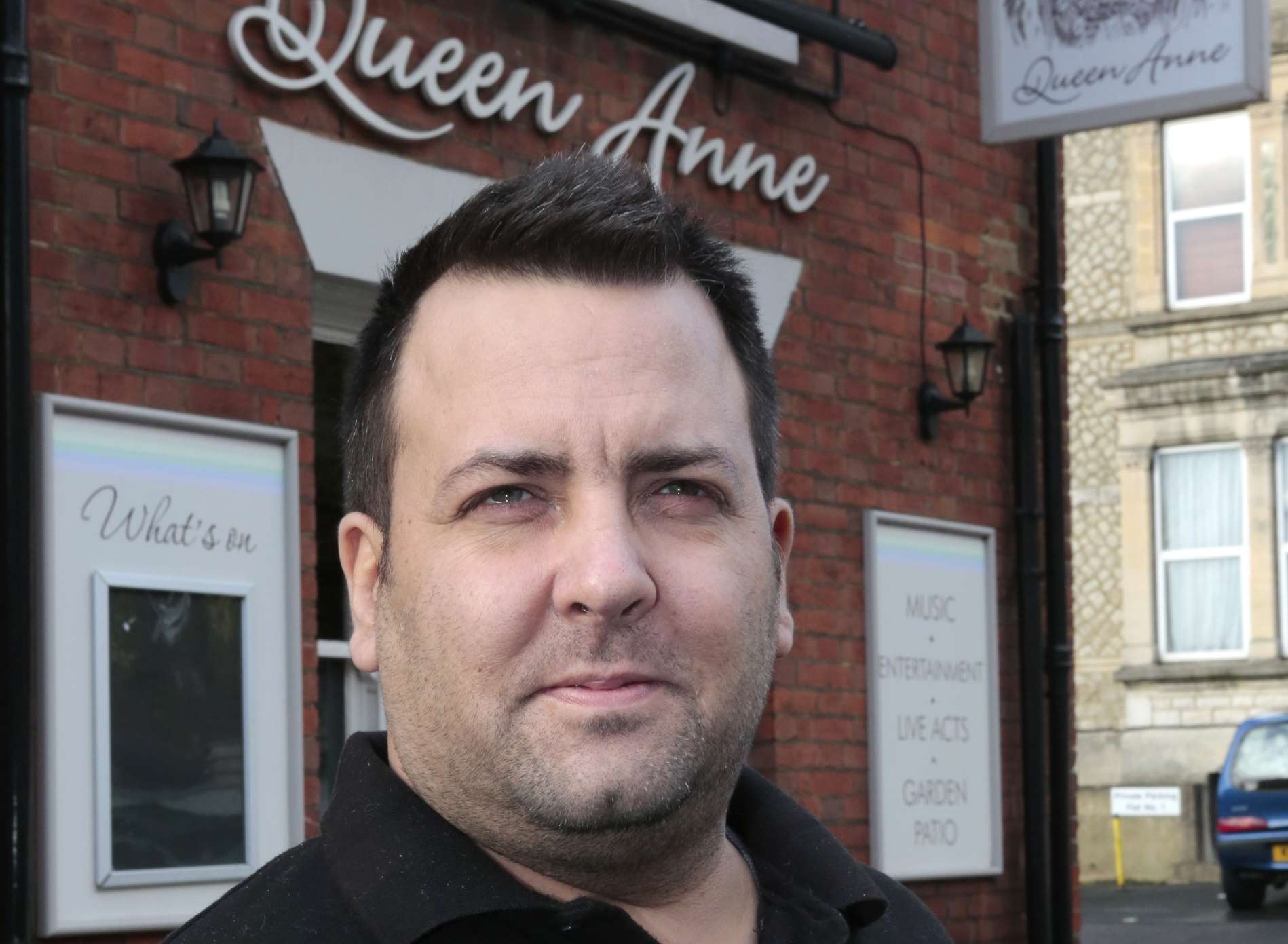 Landlord Ron Hall has been served notice to leave the Queen Anne. Picture: Martin Apps