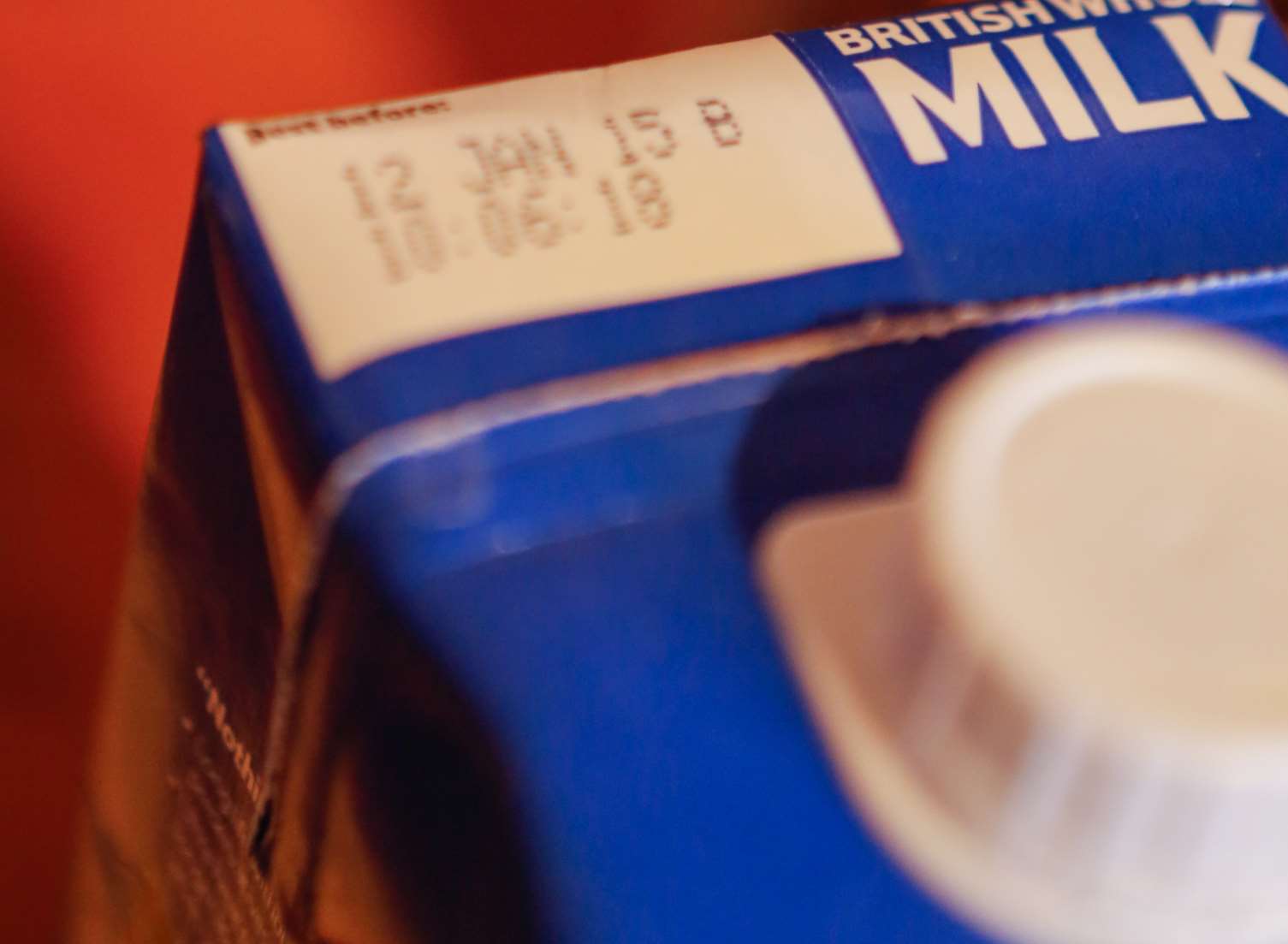 The receipt and the date on carton. Picture by: Matthew Walker