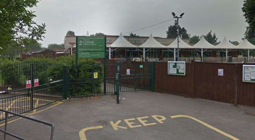 Cedar Children's Academy, in Cedar Road, Strood, have had reports of pupils being groomed on Snapchat. Picture: Google Maps (26802610)