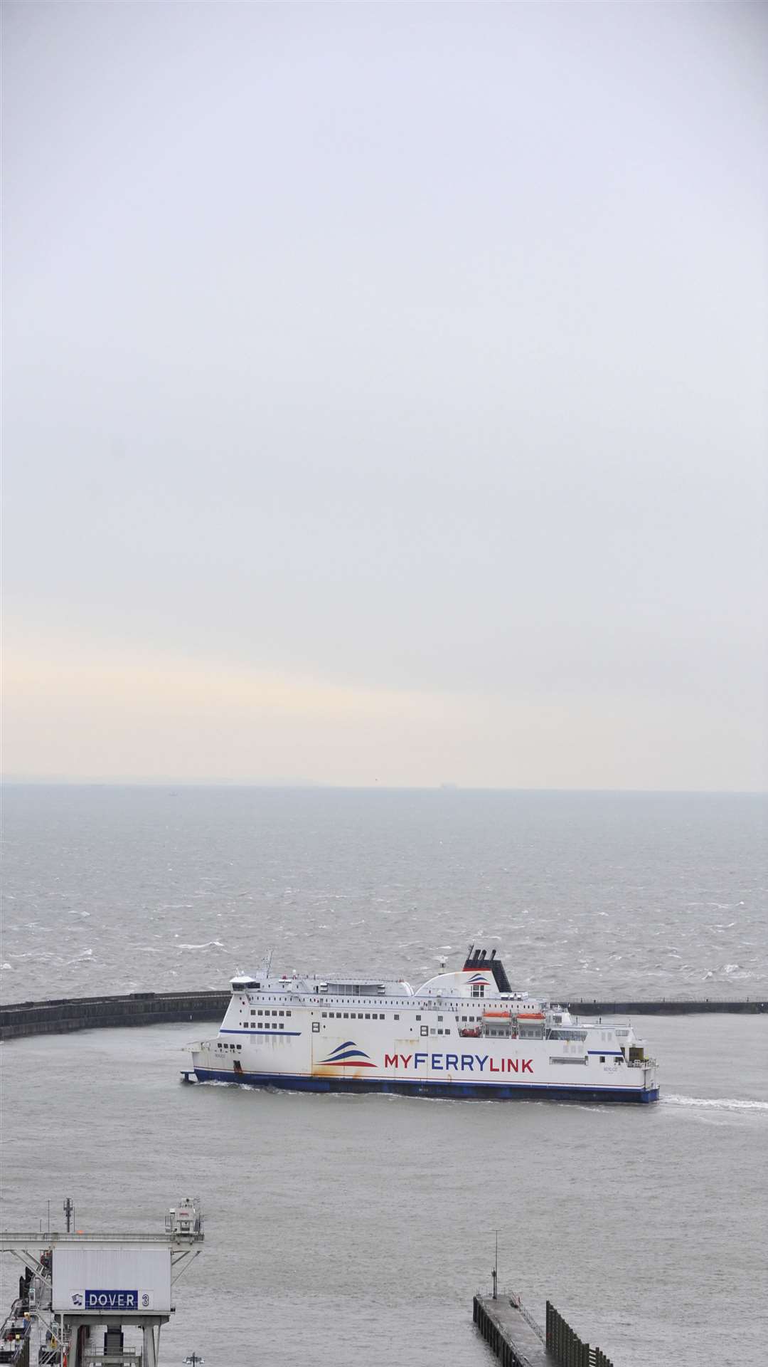 MyFerryLink leaving Dover Port