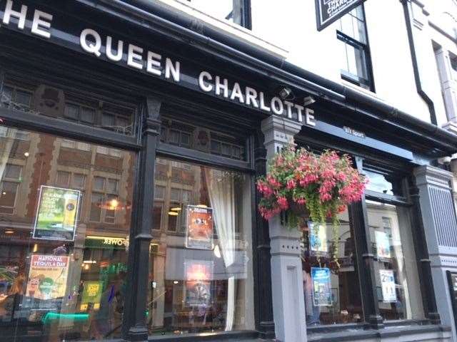 From the outside the Queen Charlotte looked like any other sports bar you might find on Rochester high street but inside the regulars were busy celebrating a happy arrival