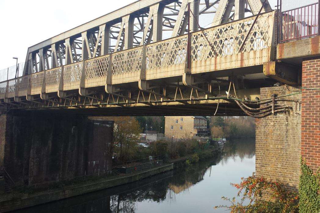 The High Level Footbridge in Fairmeadow