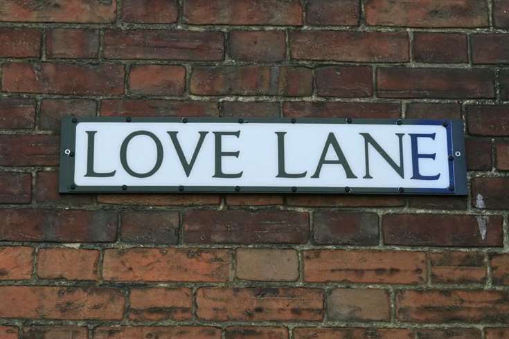 Love is the only way for people living in this Kent lane