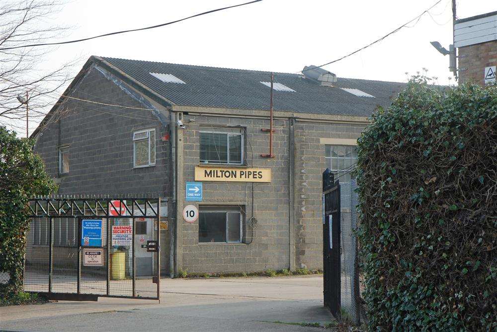 The former Milton Pipes site