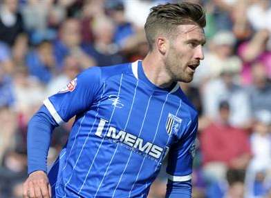 Matt Fish is set to miss Gillingham's opener against MK Dons Picture: Barry Goodwin