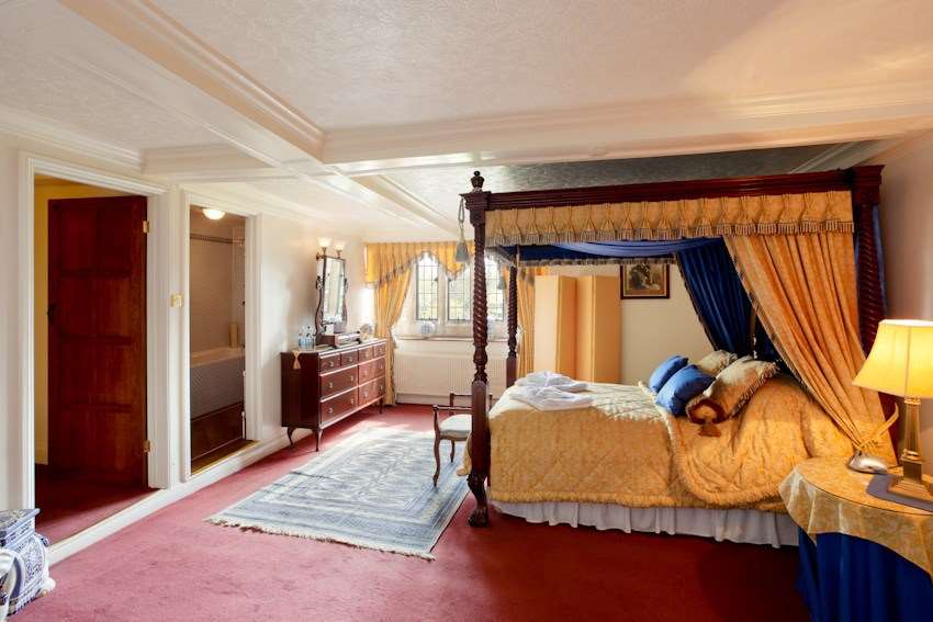 One of the many bedrooms