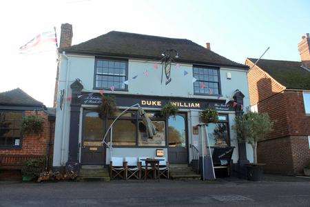 The Duke William pub in Ickham