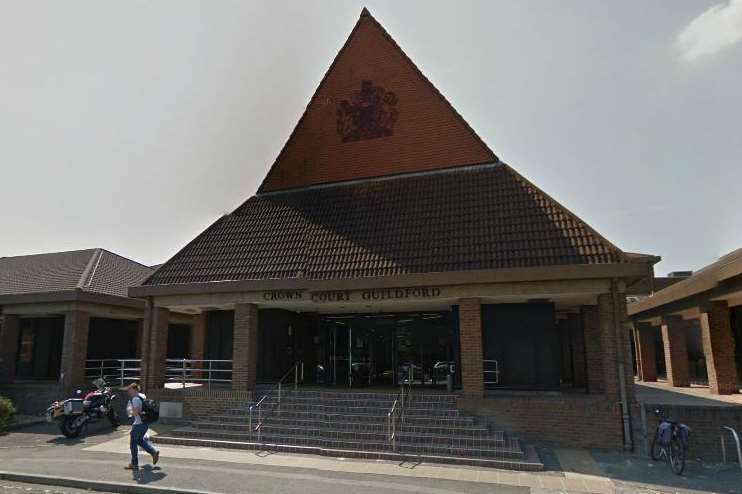The hearing was held at Guildford Crown Court. Picture: Google Street View