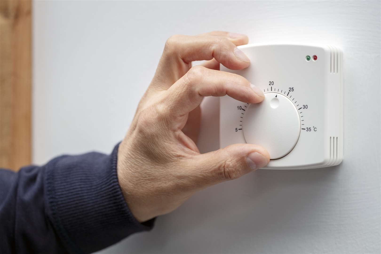 Those avoiding switching on the heating may be glad to hear a milder winter may lay ahead. Image: iStock.