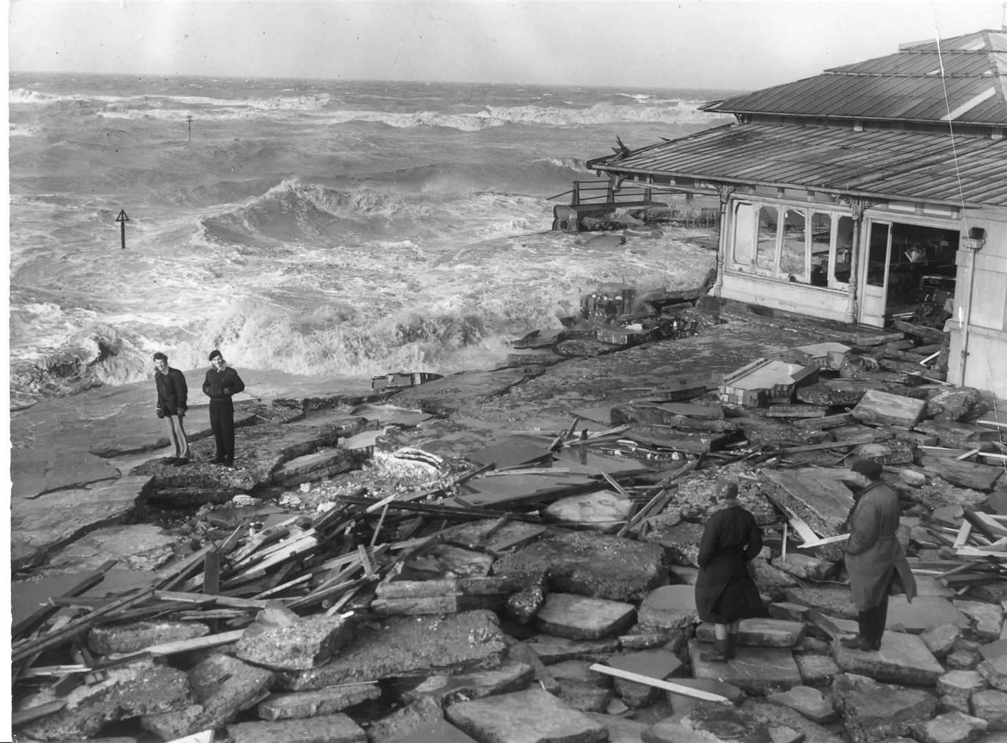 Margate after the floods of 1953