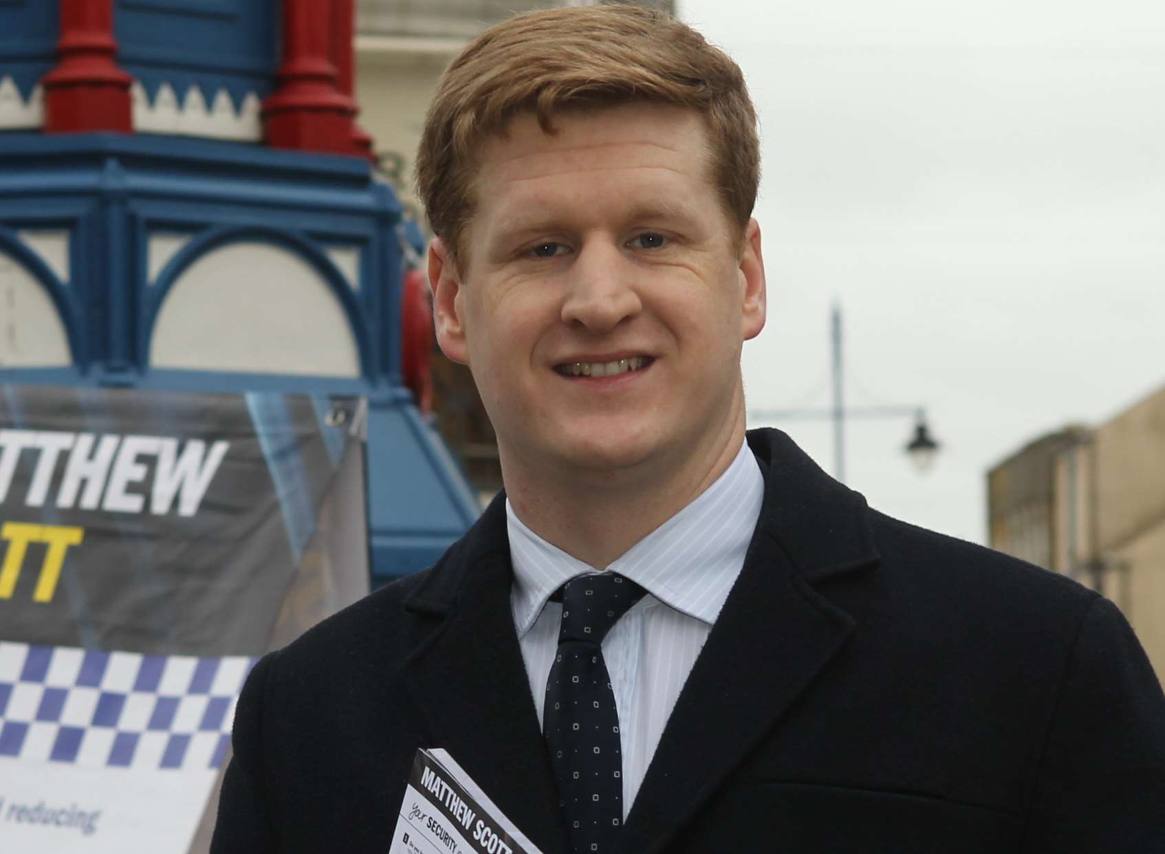 Matthew Scott, Kent's police and crime commissioner