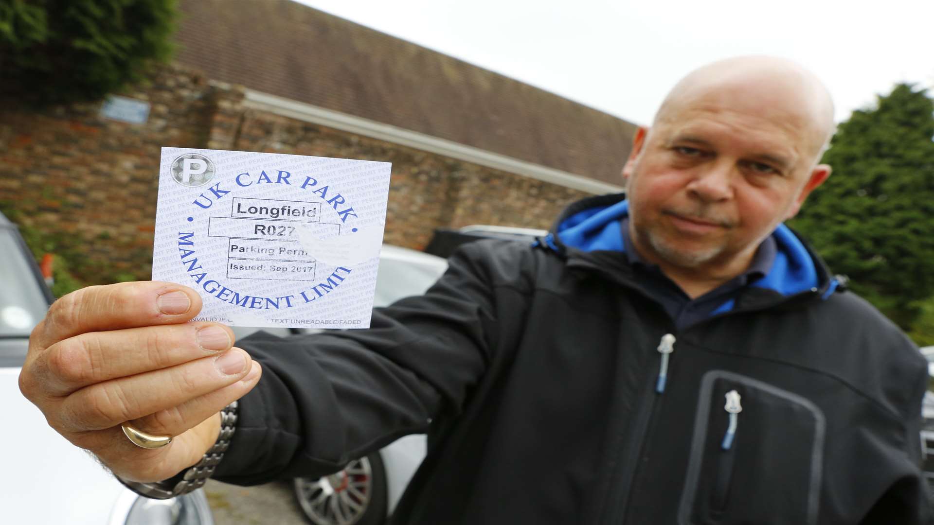 Tenterden resident Shaun Akehurst received a letter and permit from CPM